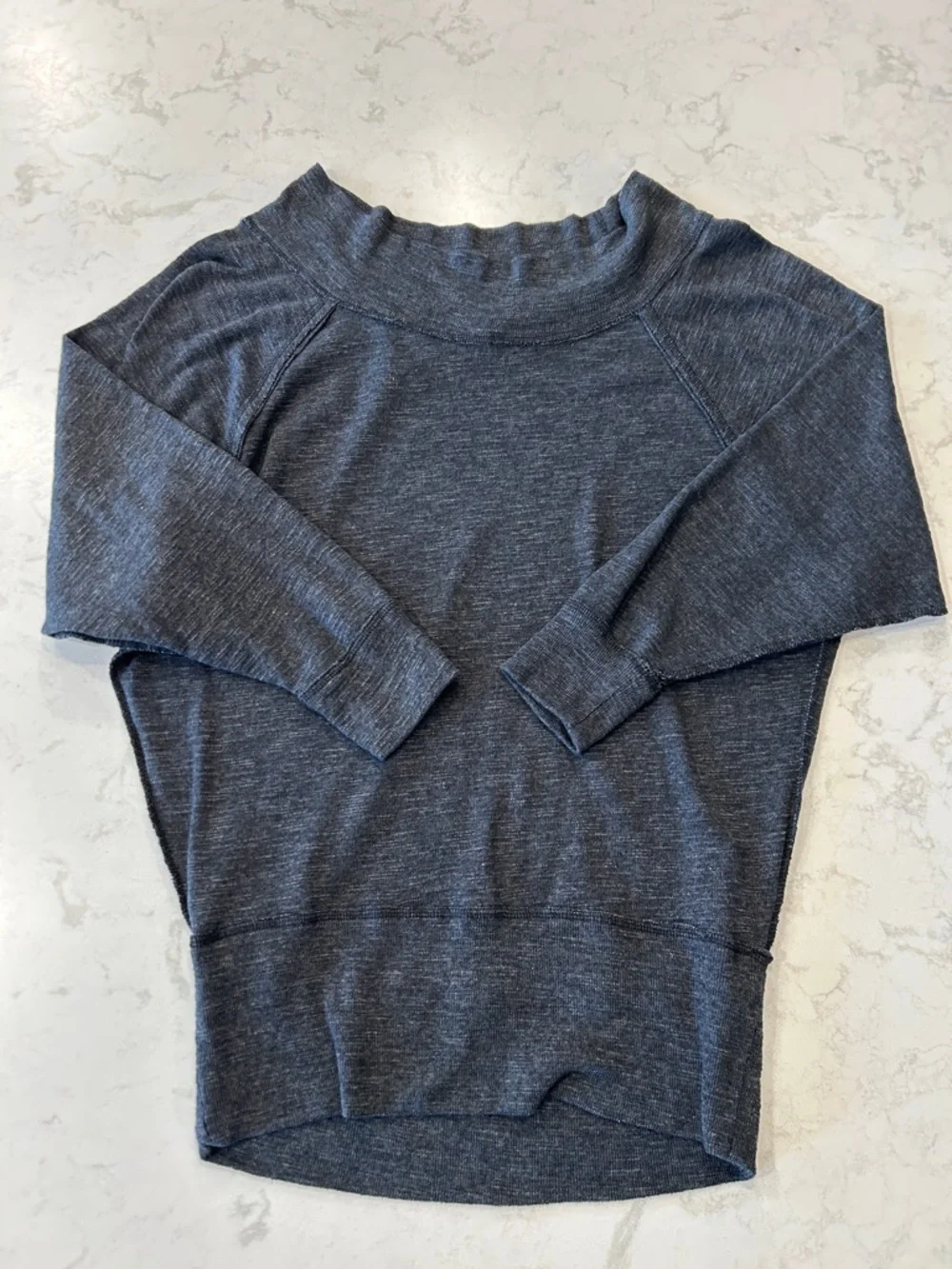 Free People We The Free Palisades Off Shoulder Thermal Dolman Sleeve Popover S
